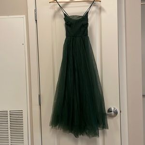 XS Green Midi Dress